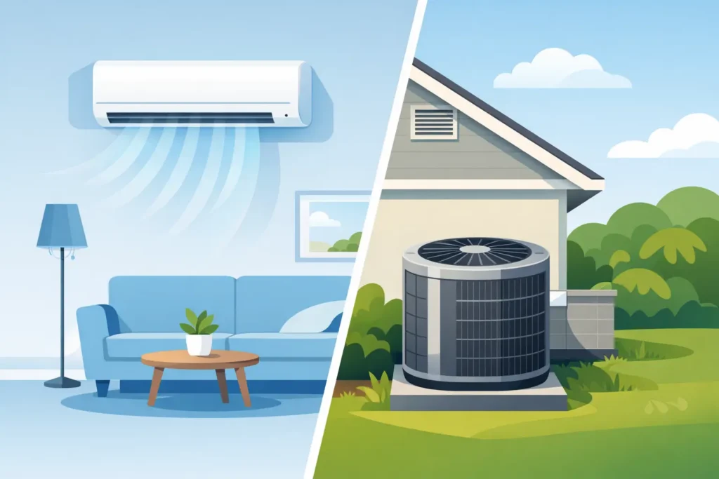 Mini Split vs Central Air: Which Fits?