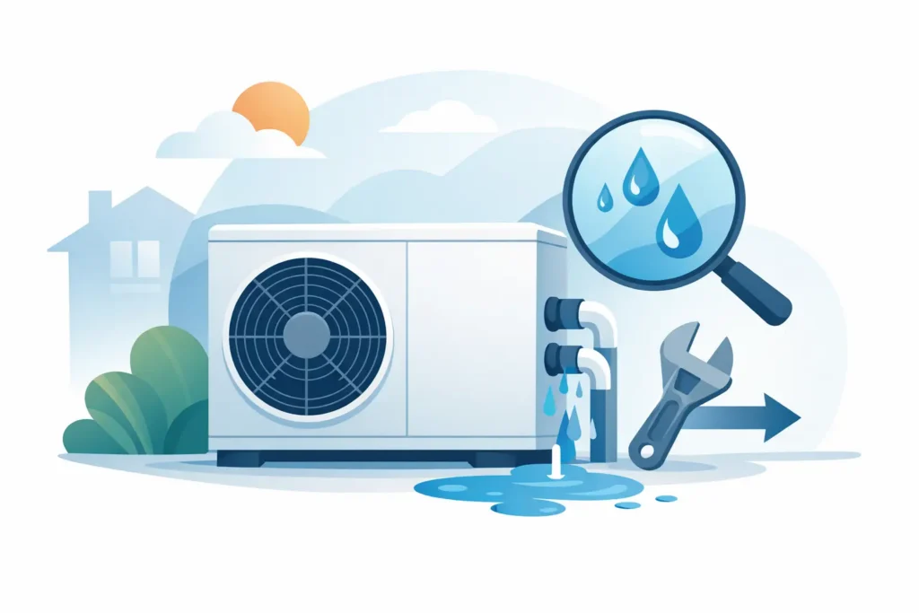 Why Is Heat Pump Leaking? Causes and Next Steps