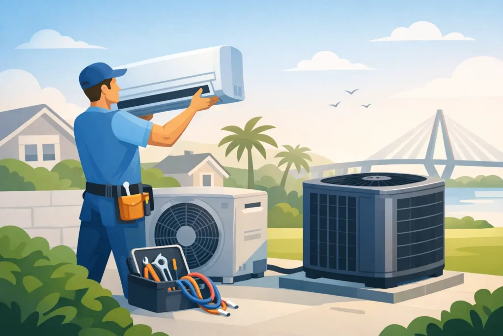 Air Conditioning Replacement in Mount Pleasant