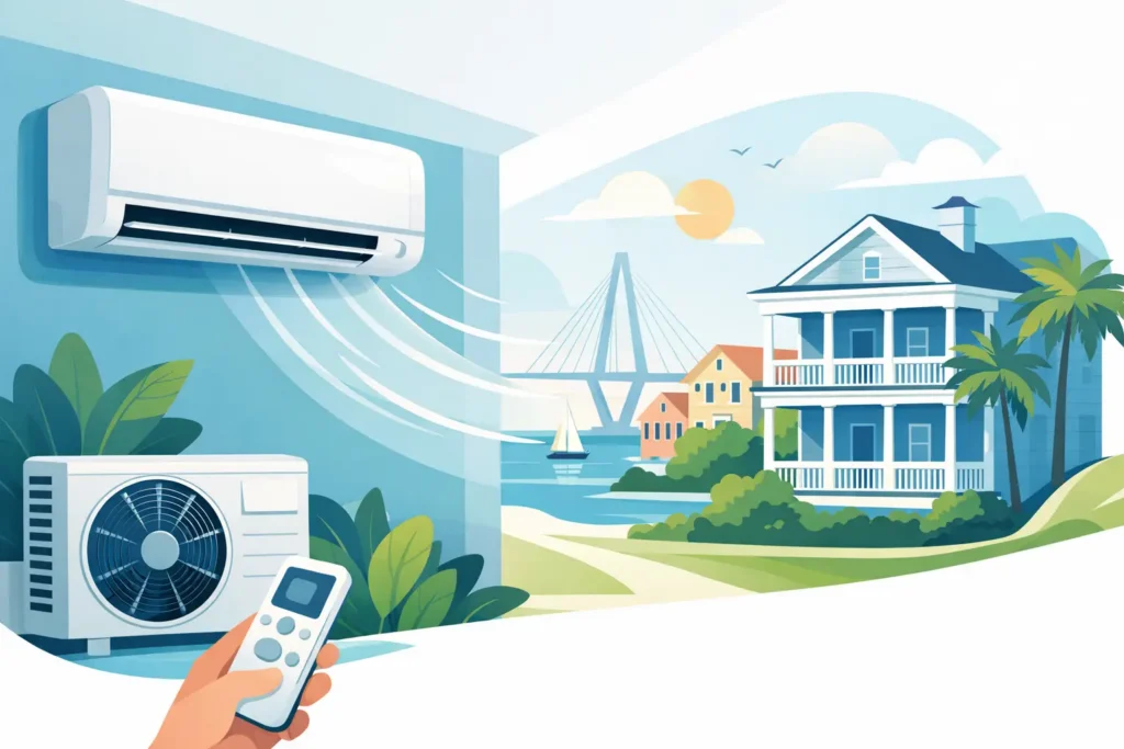 Best Ductless System Brands for Charleston Homes